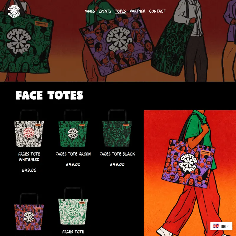 CULTUR FM Totes