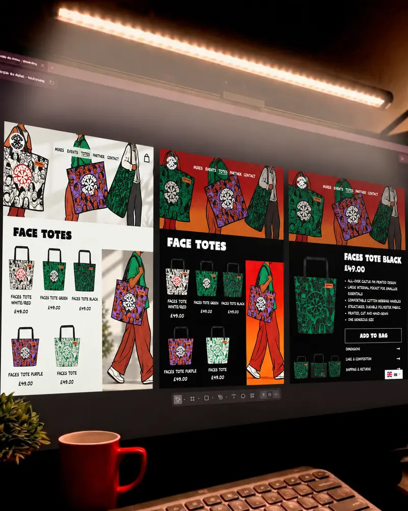CULTUR FM Totes