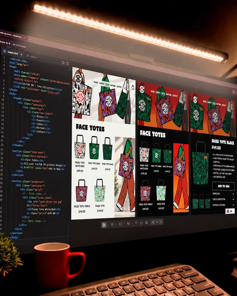 CULTUR FM Totes