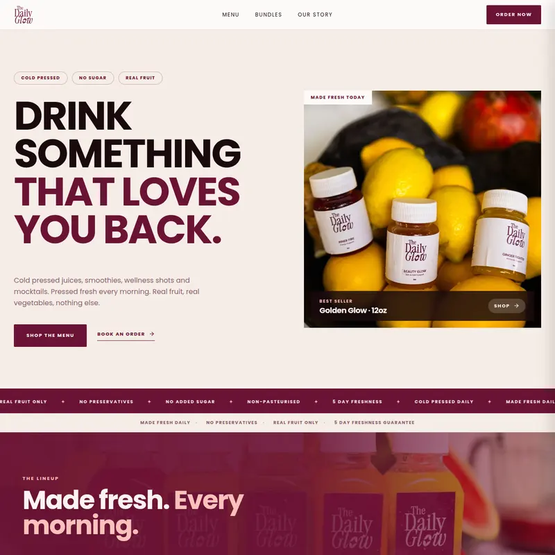 DailyGlowBar