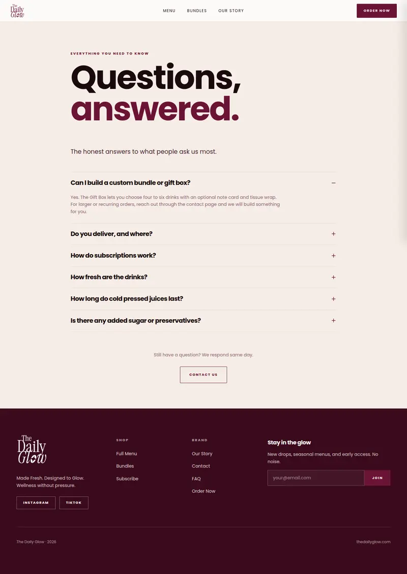 DailyGlowBar