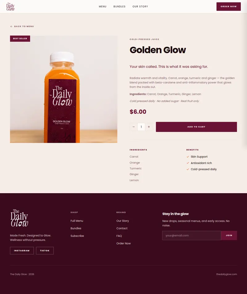 DailyGlowBar