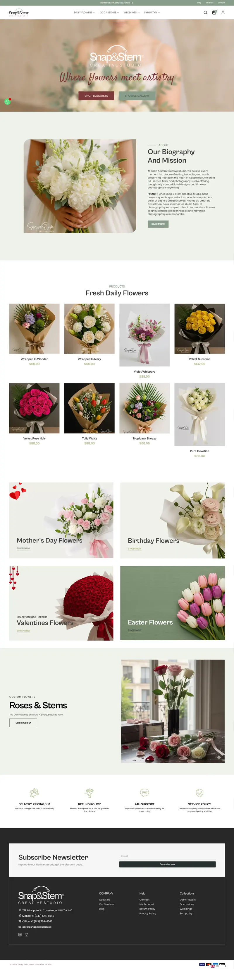 Snap & Stem Creative Studio